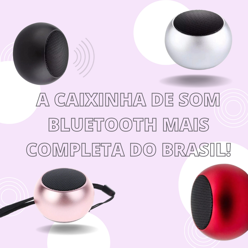 Caixinha de Som Bluetooth